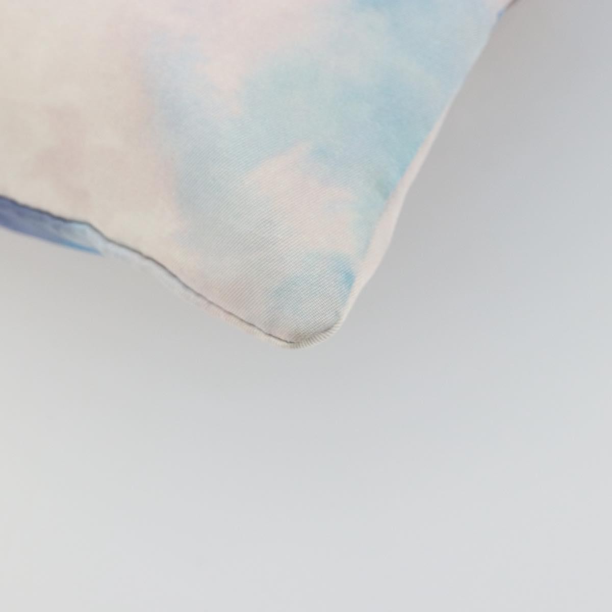 Loewe Paula Drawstring Printed Canvas, Blue, Nylon, Clutch