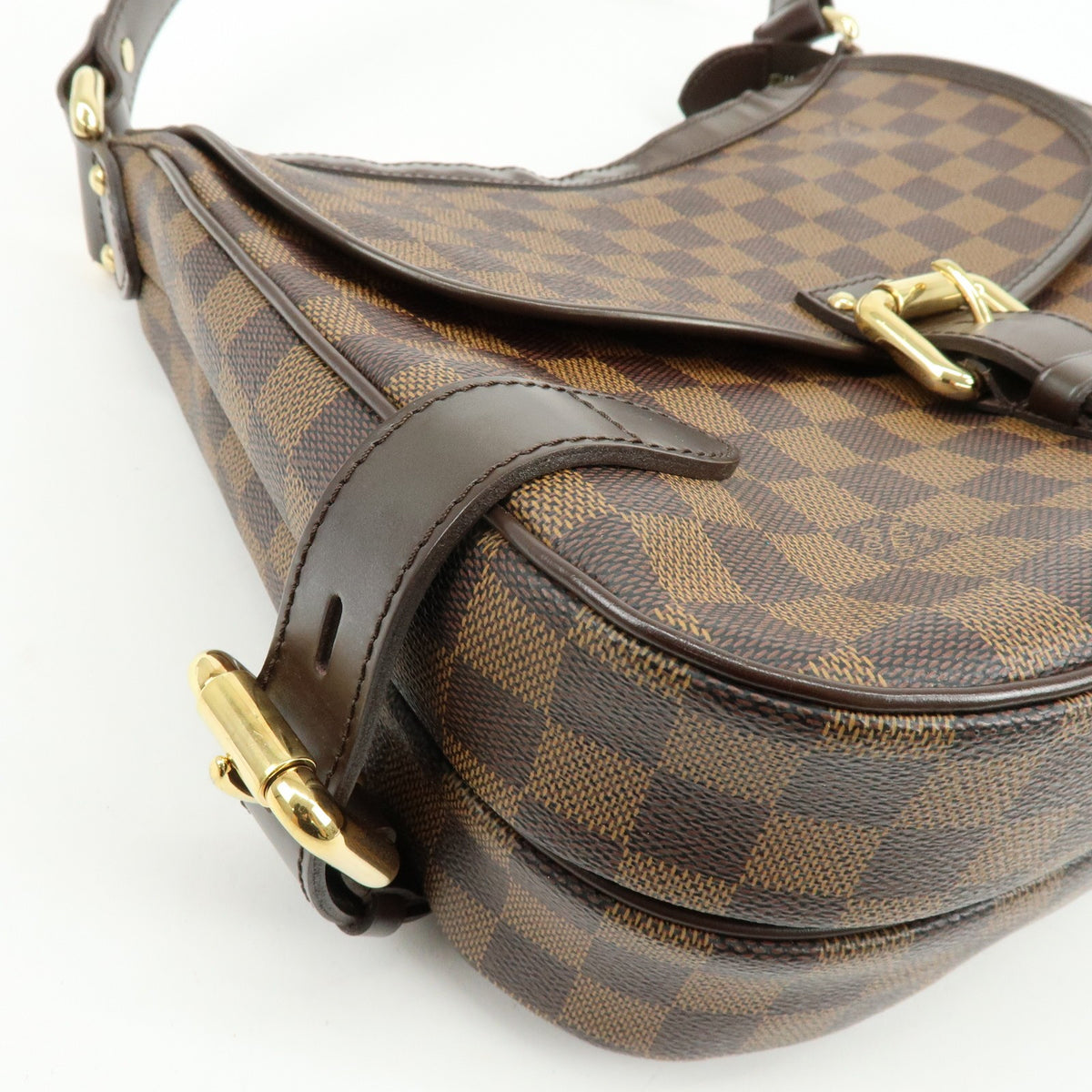 Louis Vuitton Highbury Damier, Brown, Canvas, Handbag