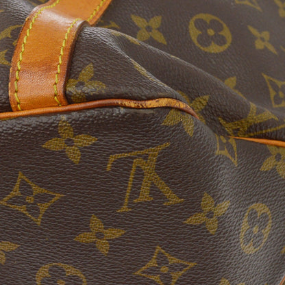 Louis Vuitton Shopping Sac Monogram Canvas, Brown, Canvas, Handbag