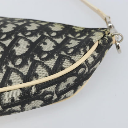 Christian Dior Saddle Tripple Pouch Oblique Canvas, BLACK, CANVAS, Shoulder bag