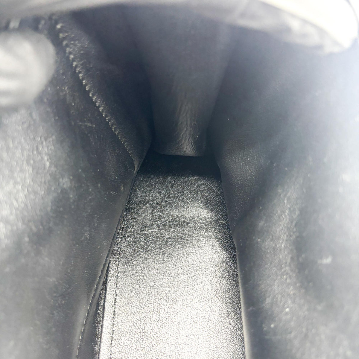 Balenciaga Downtown Soft Hourglass Leather, Black, Leather, Shoulder Bag