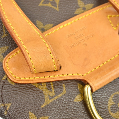 Louis Vuitton Vintage Montsouris Monogram Canvas, Brown, Canvas, Backpack