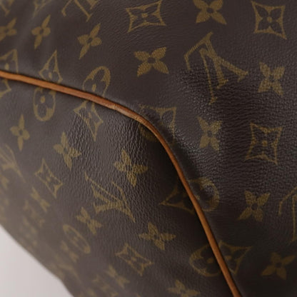 Louis Vuitton Keepall Monogram, Brown, Canvas, Travel Bag