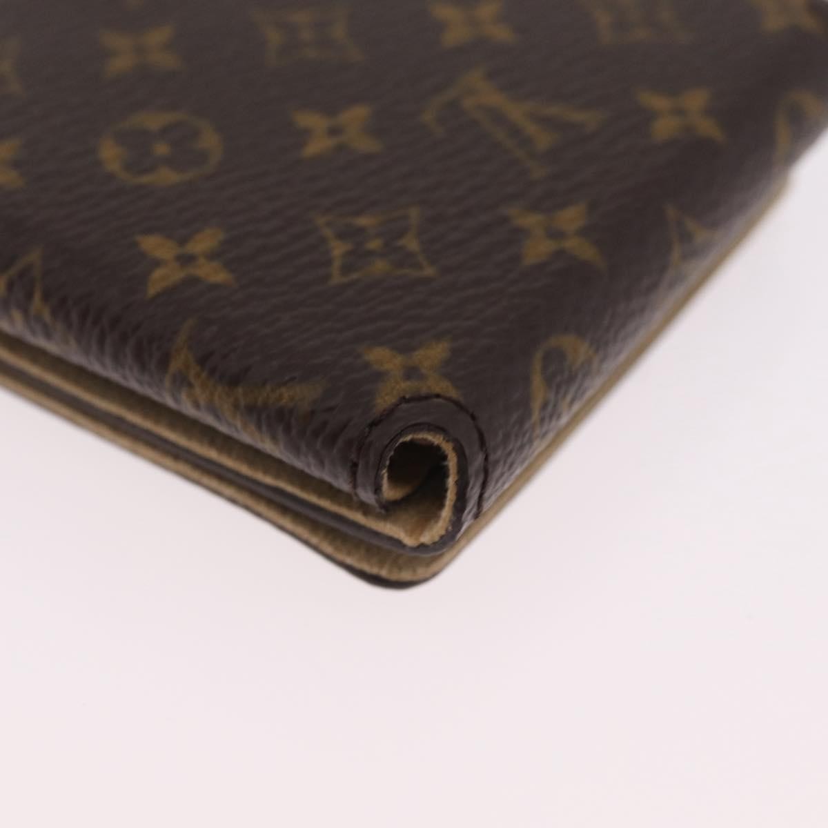 Louis Vuitton Folding Jewelry Case Monogram Canvas, Brown, Canvas, Toiletry Case
