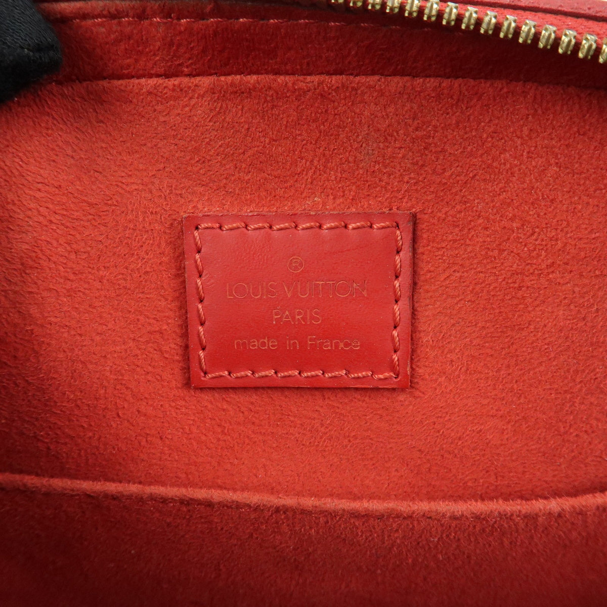 Louis Vuitton Jasmin Epi Leather, Red, Leather, Handbag