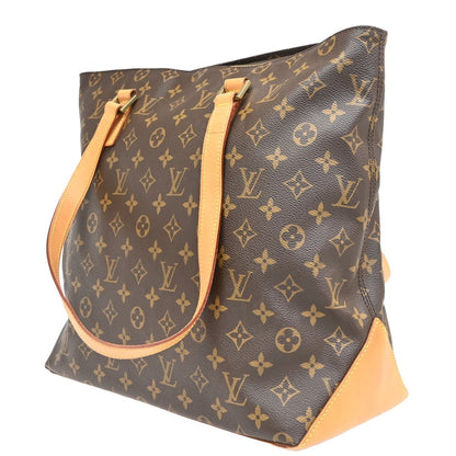 Louis Vuitton Cabas Mezzo Monogram Canvas, Brown, Canvas, Tote Bag