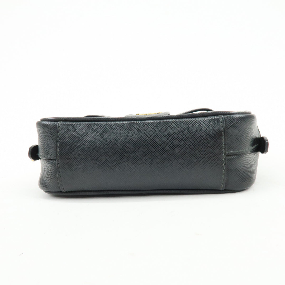 Prada Bow Camera Saffiano Leather, Black, Leather, Crossbody Bag