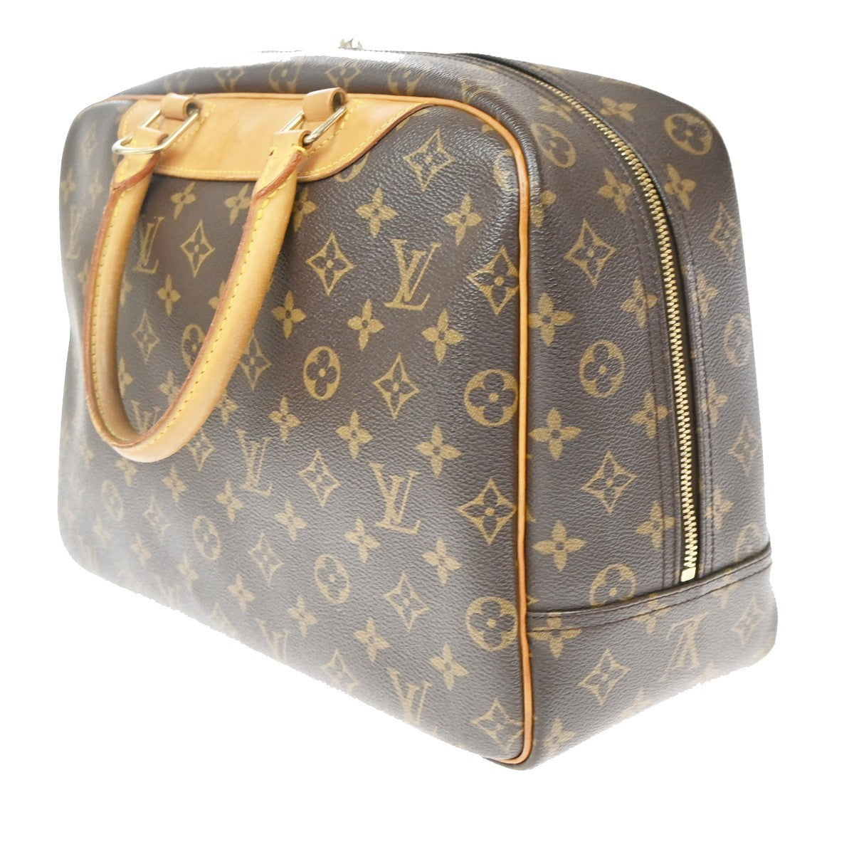 Louis Vuitton Trouville Monogram Canvas, Brown, Canvas, Handbag