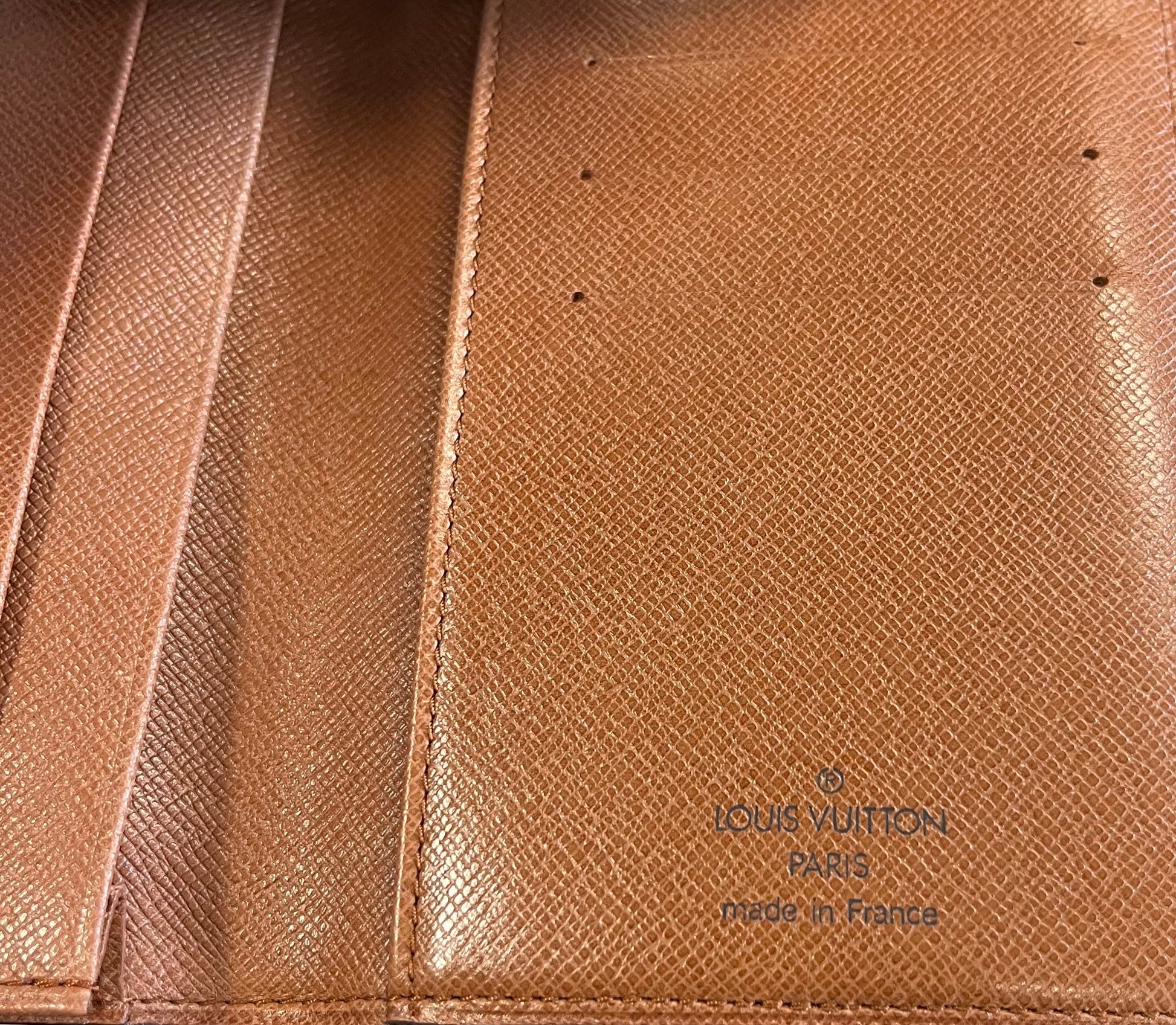 Louis Vuitton Porte Cartes Wallet Monogram Canvas, BROWN, CANVAS, Wallets