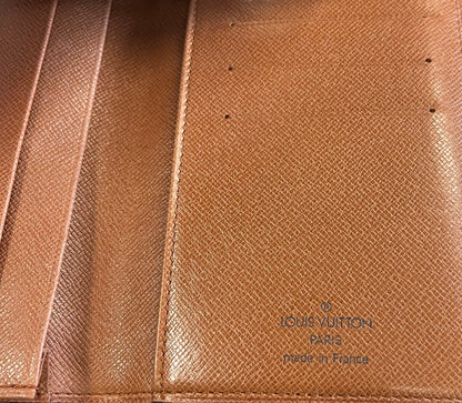 Louis Vuitton Porte Cartes Wallet Monogram Canvas, BROWN, CANVAS, Wallets