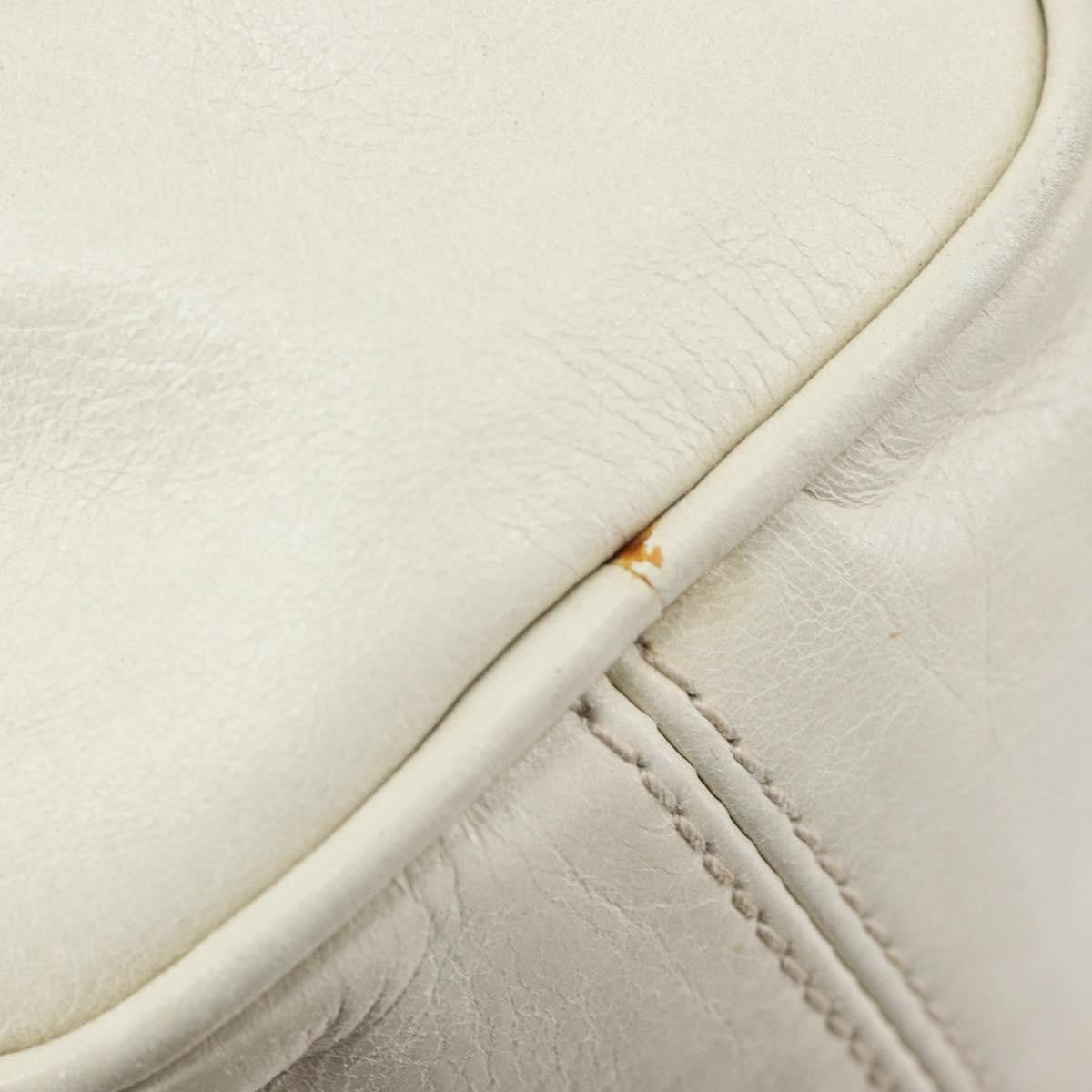 Miu Miu Beau Top Handle Leather, White, Leather, Handbag