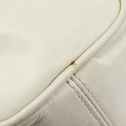 Miu Miu Beau Top Handle Leather, White, Leather, Handbag