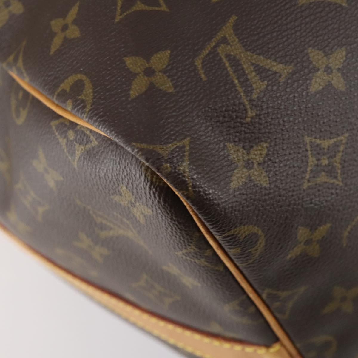 Louis Vuitton Keepall Bag Monogram Canvas, BROWN, CANVAS, Travel bag