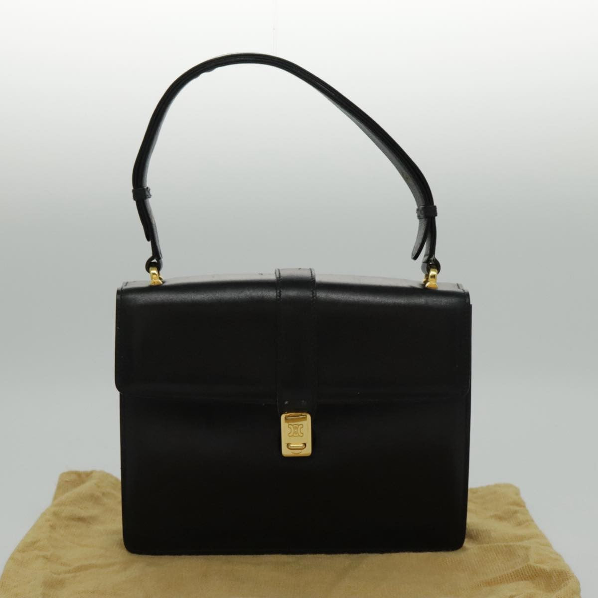 Gucci Shoulder Leather, Black, Leather, Shoulder Bag