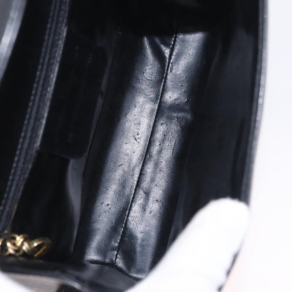 Salvatore Ferragamo Vintage Top handle Leather, Black, Leather, Handbag