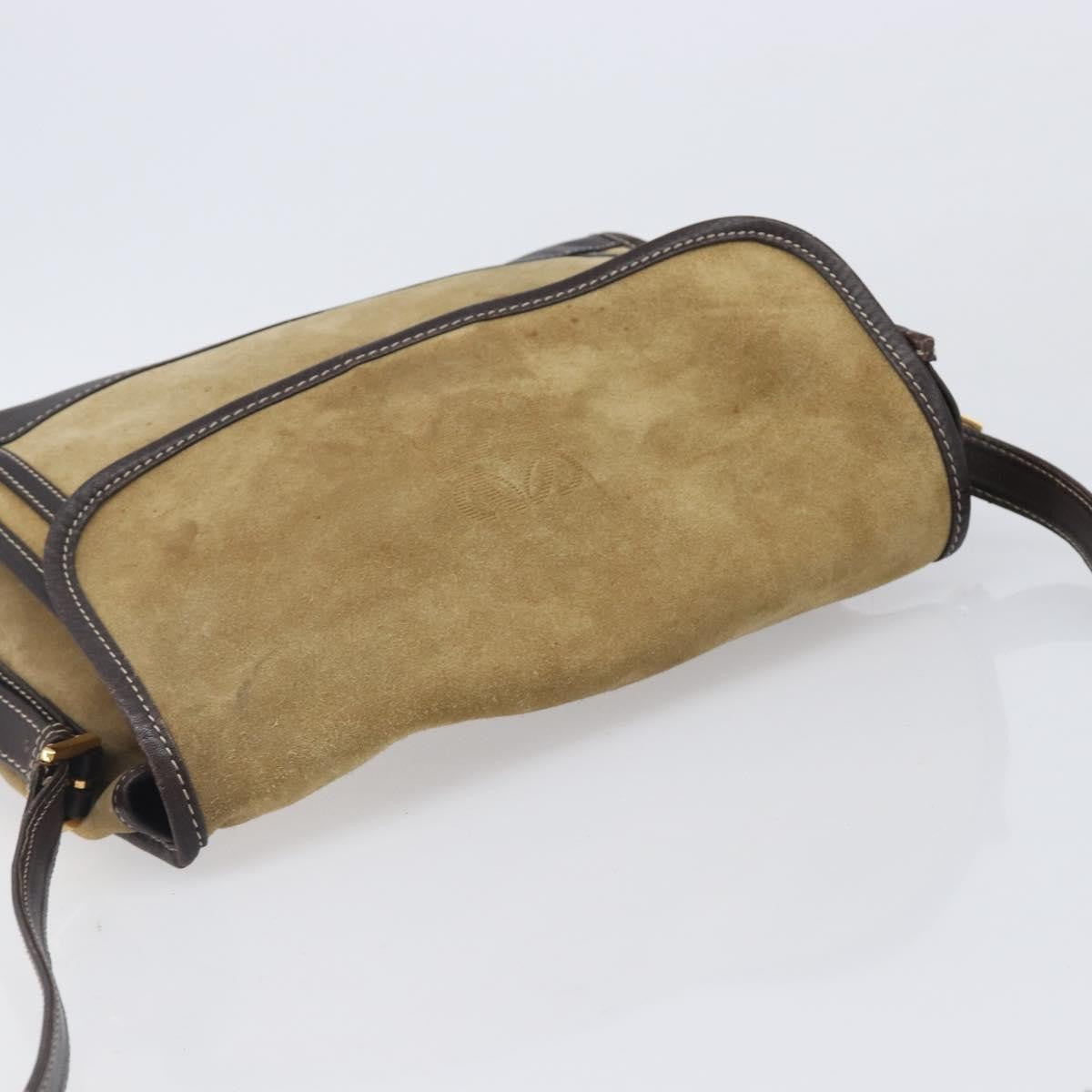 Loewe Vintage Suede, Beige, Suede, Shoulder Bag