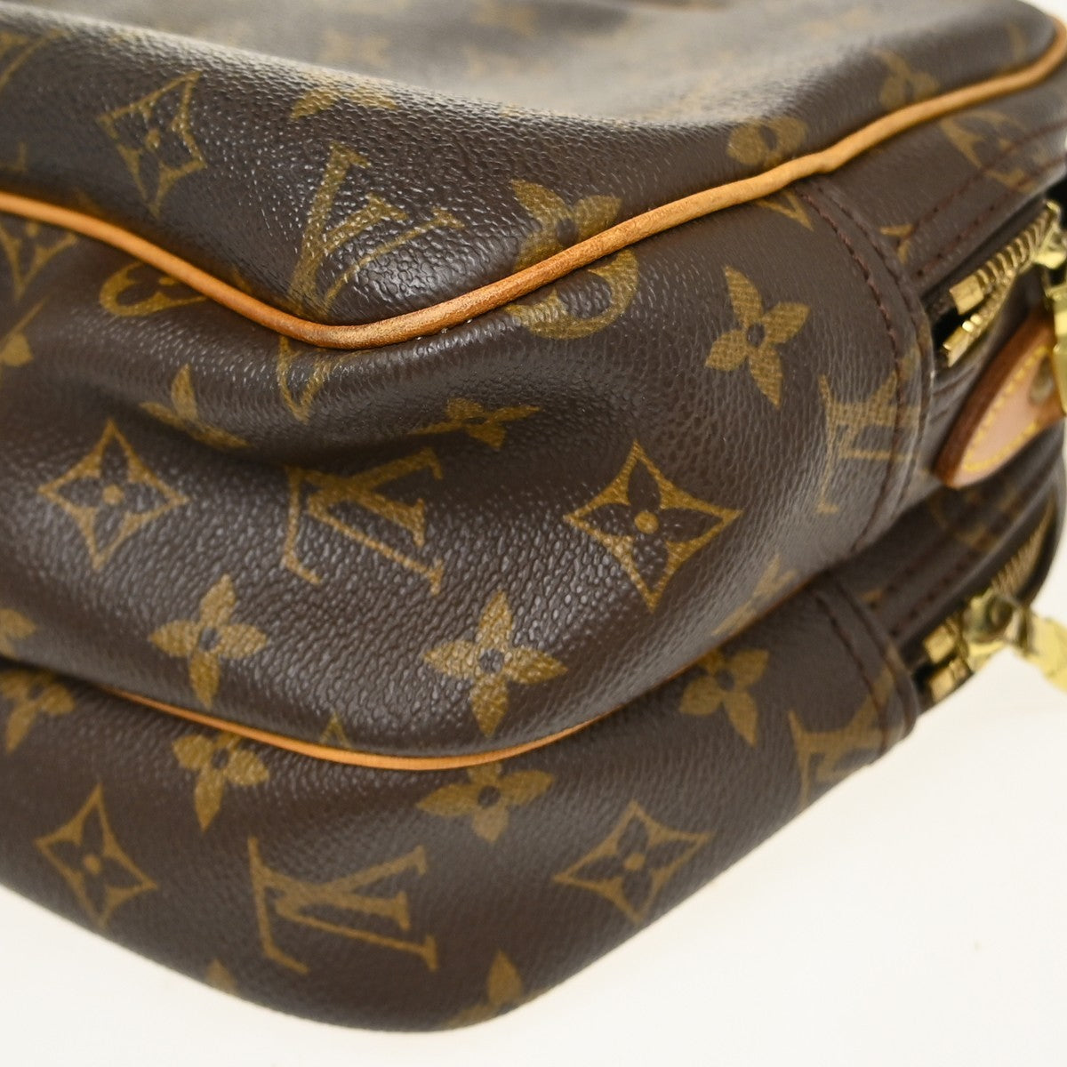 Louis Vuitton Reporter Monogram Canvas, Brown, Canvas, Shoulder Bag