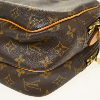 Louis Vuitton Reporter Monogram Canvas, Brown, Canvas, Shoulder Bag