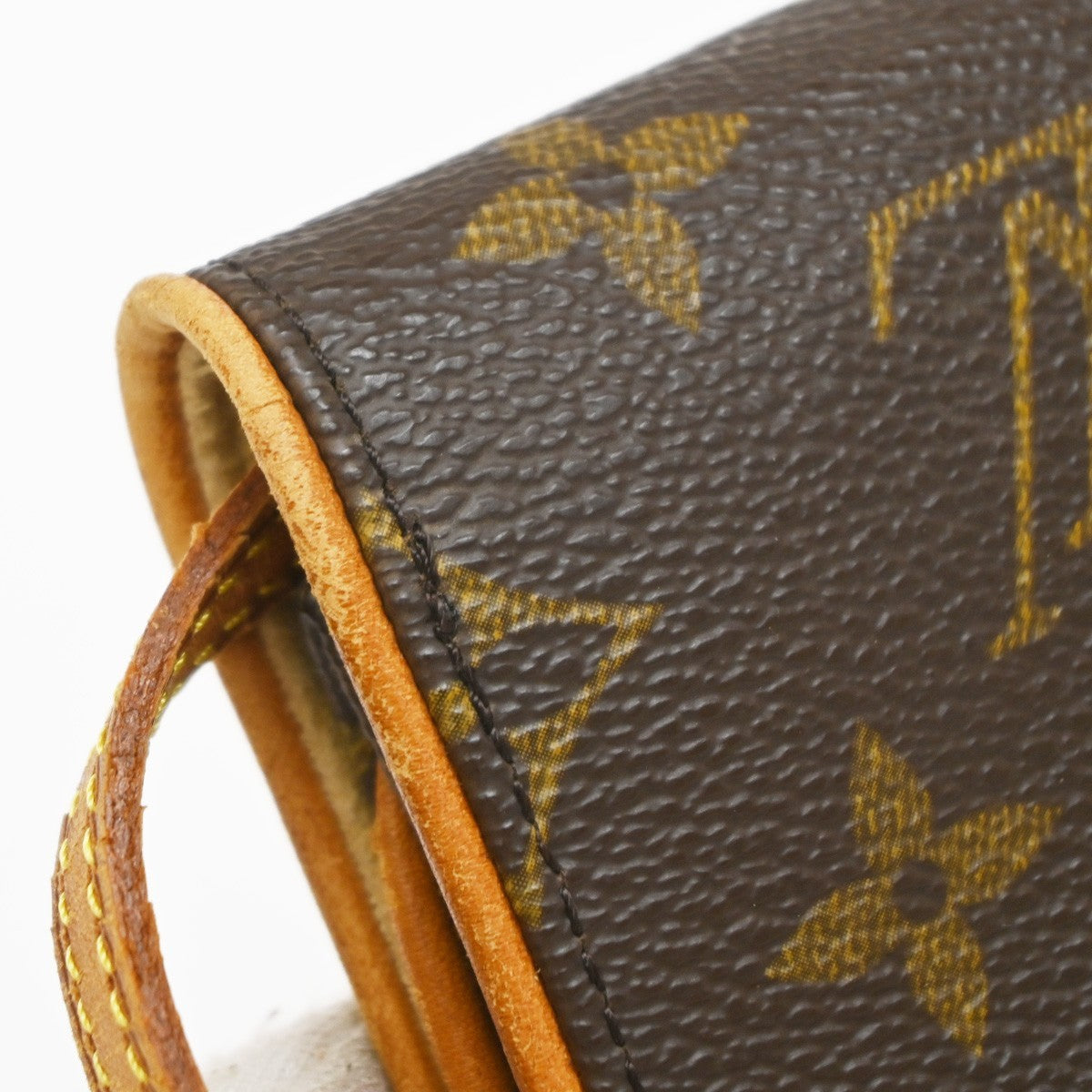 Louis Vuitton Twin Monogram Canvas, Brown, Canvas, Clutch
