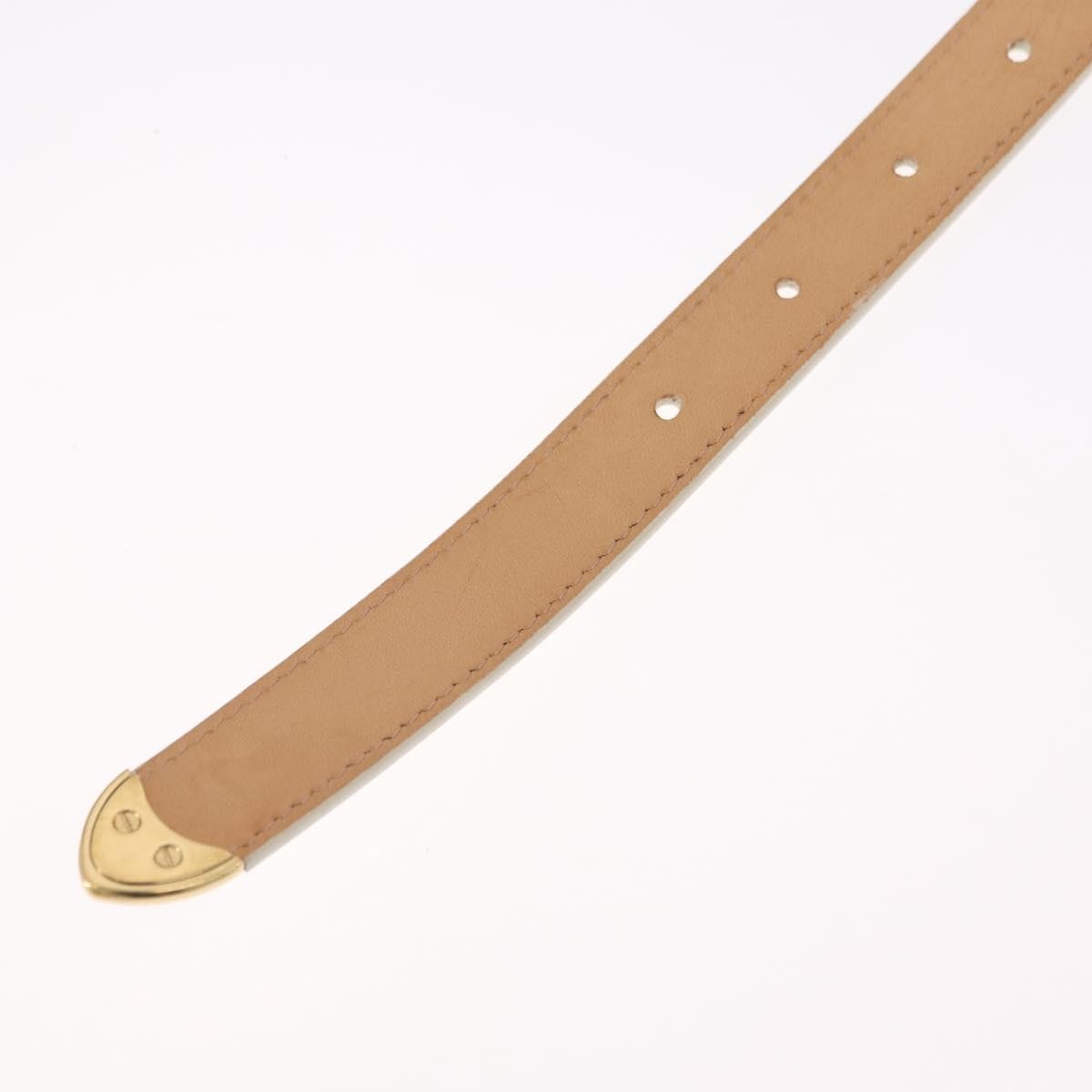 Louis Vuitton Vernis Belt LV Monogram Vernis, Beige, Patent Leather, Belt