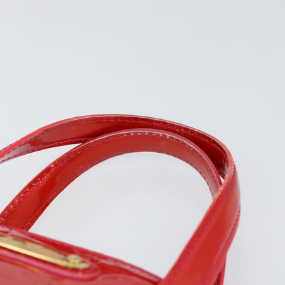 Louis Vuitton Wilshire Monogram Vernis, Pink, Patent Leather, Handbag