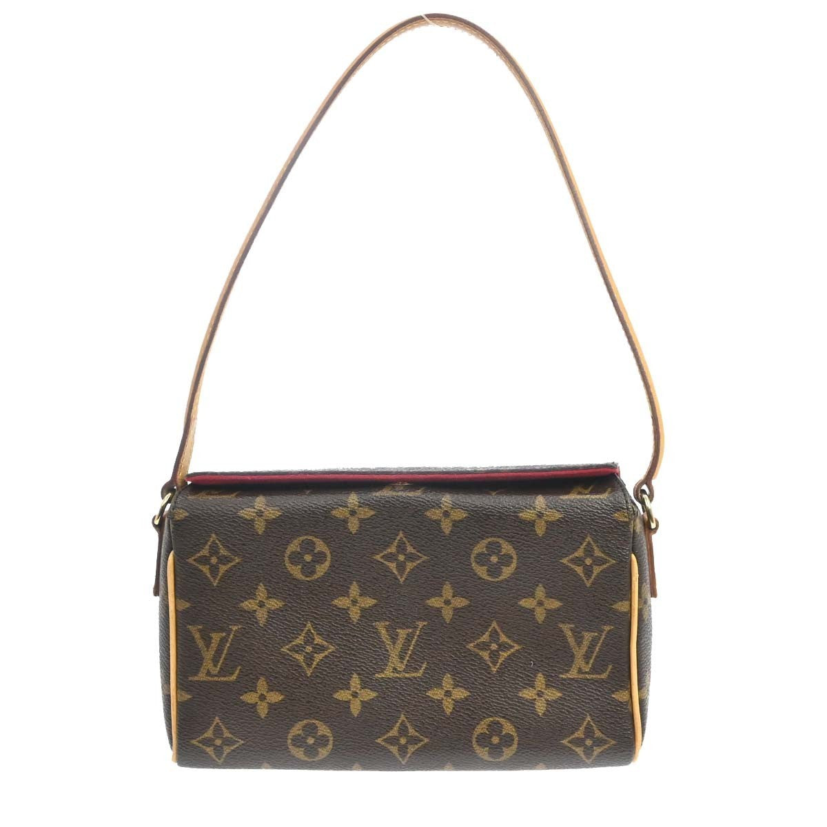 Louis Vuitton Recital Monogram Canvas, Brown, Canvas, Handbag