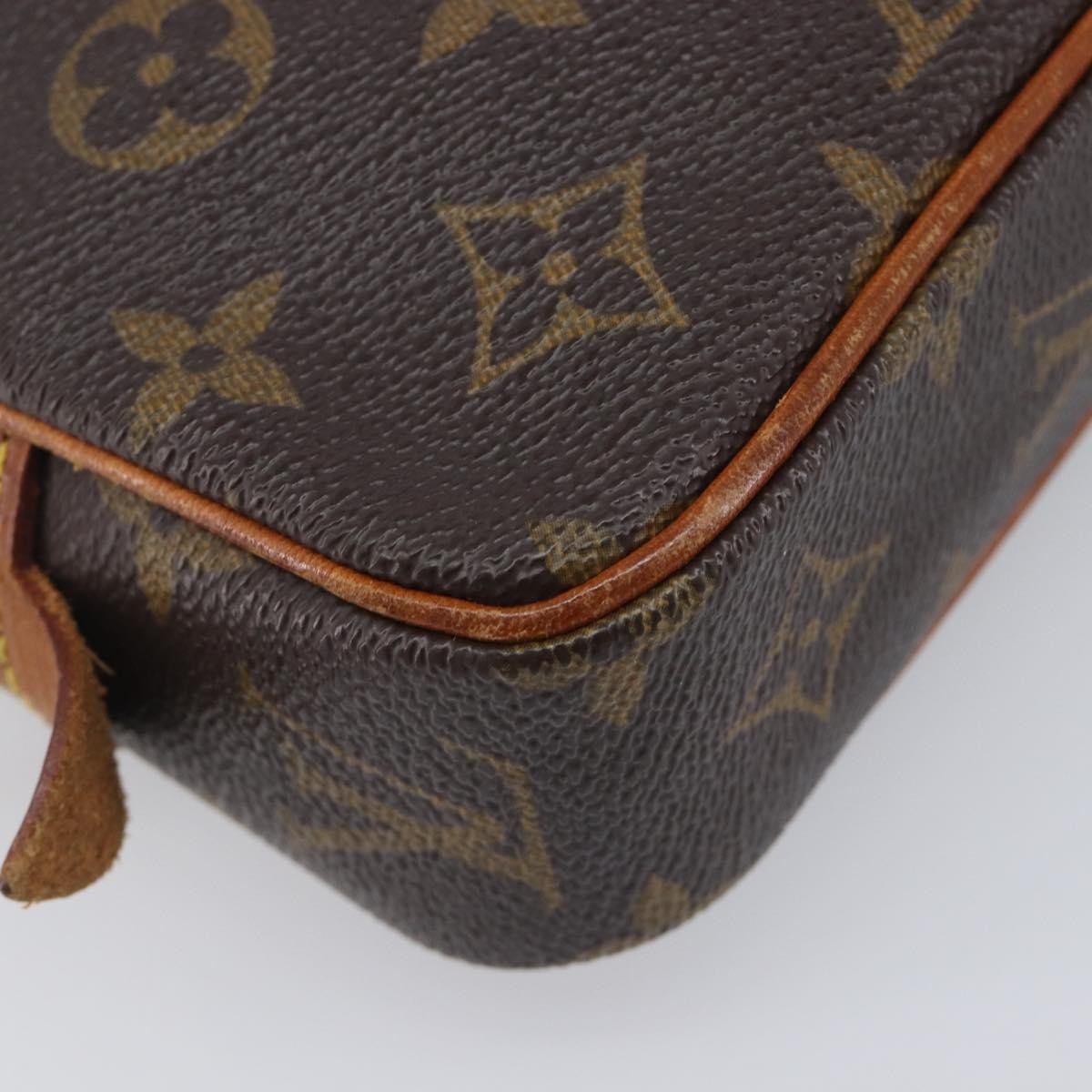 Louis Vuitton Pochette Marly Bandouliere Monogram Canvas, Brown, Canvas, Handbag