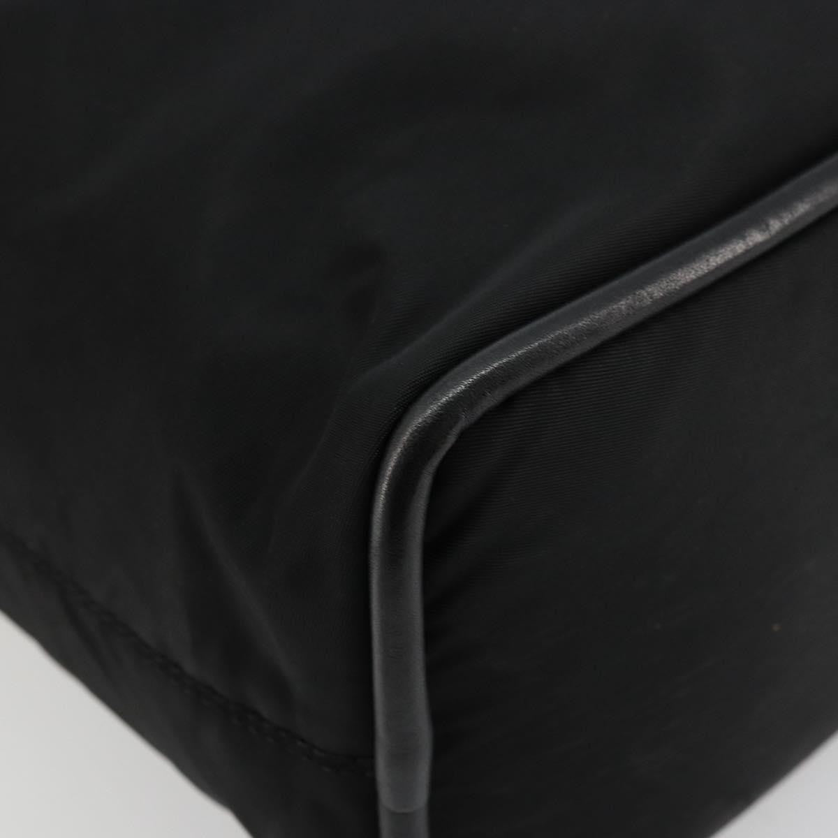 Celine Handbag Nylon, Black, Nylon, Handbag