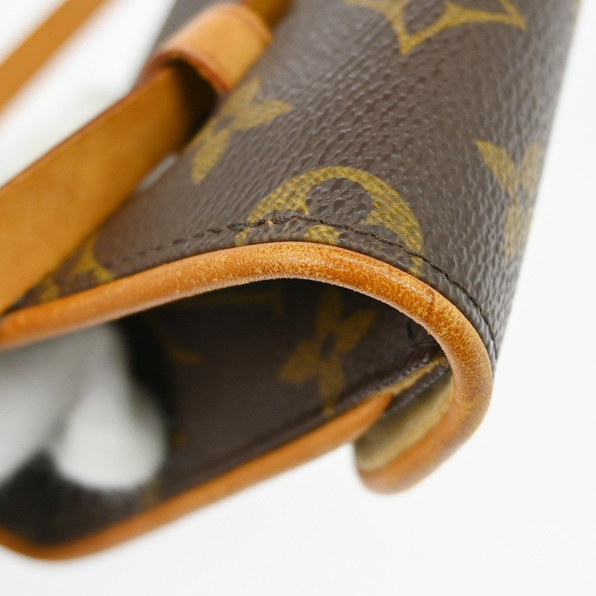 Louis Vuitton Florentine Monogram, Brown, Canvas, Clutch