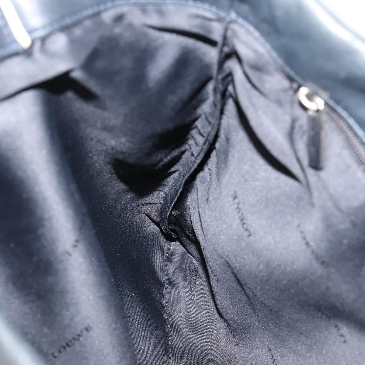 Loewe Tote Leather, Black, Leather, Tote Bag