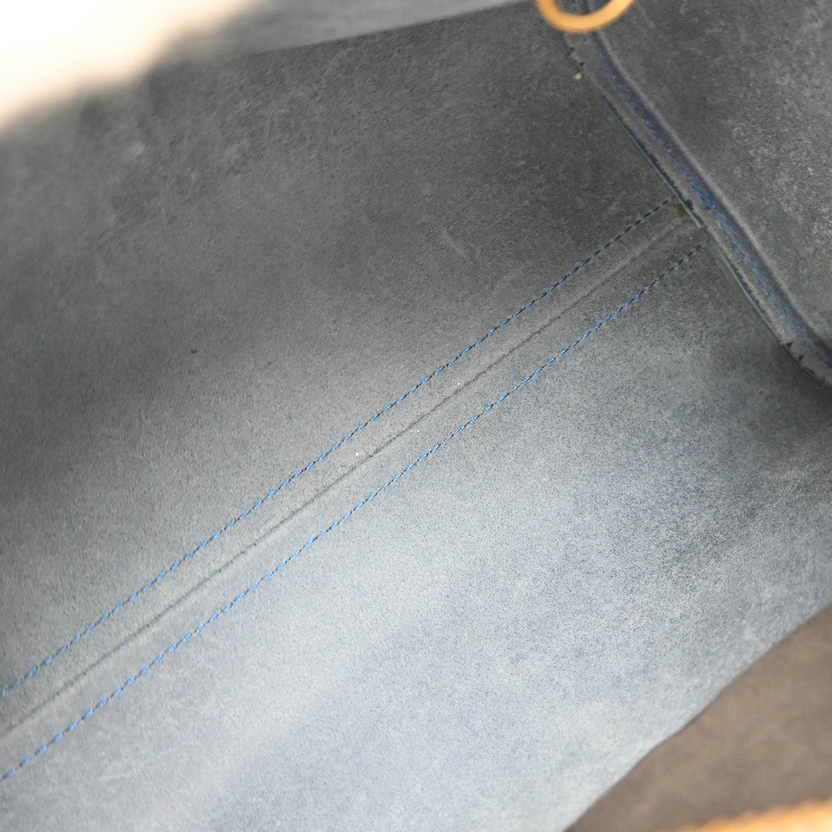 Louis Vuitton Speedy Epi, Blue, Leather, Handbag