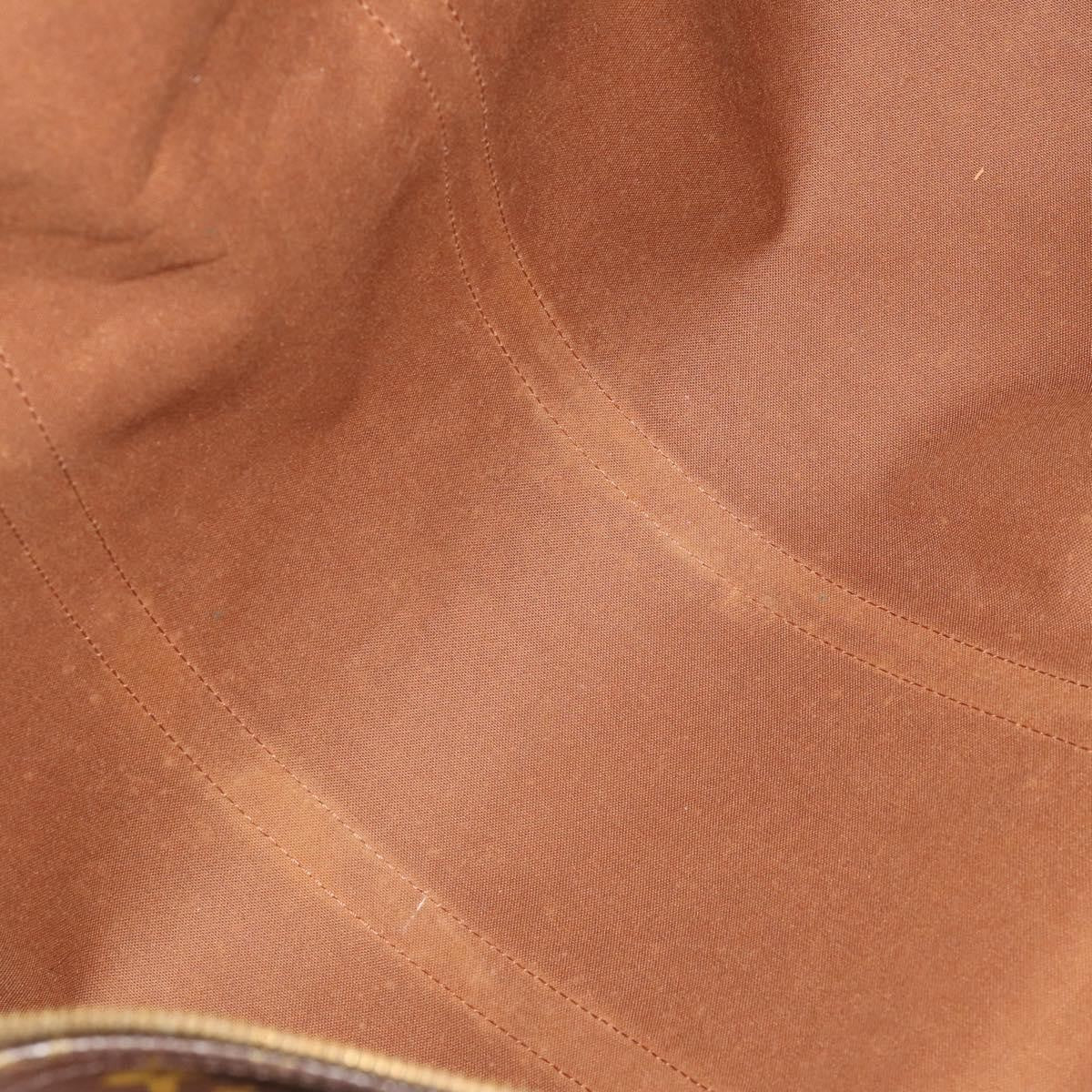 Louis Vuitton Keepall Monogram, Brown, Canvas, Travel Bag