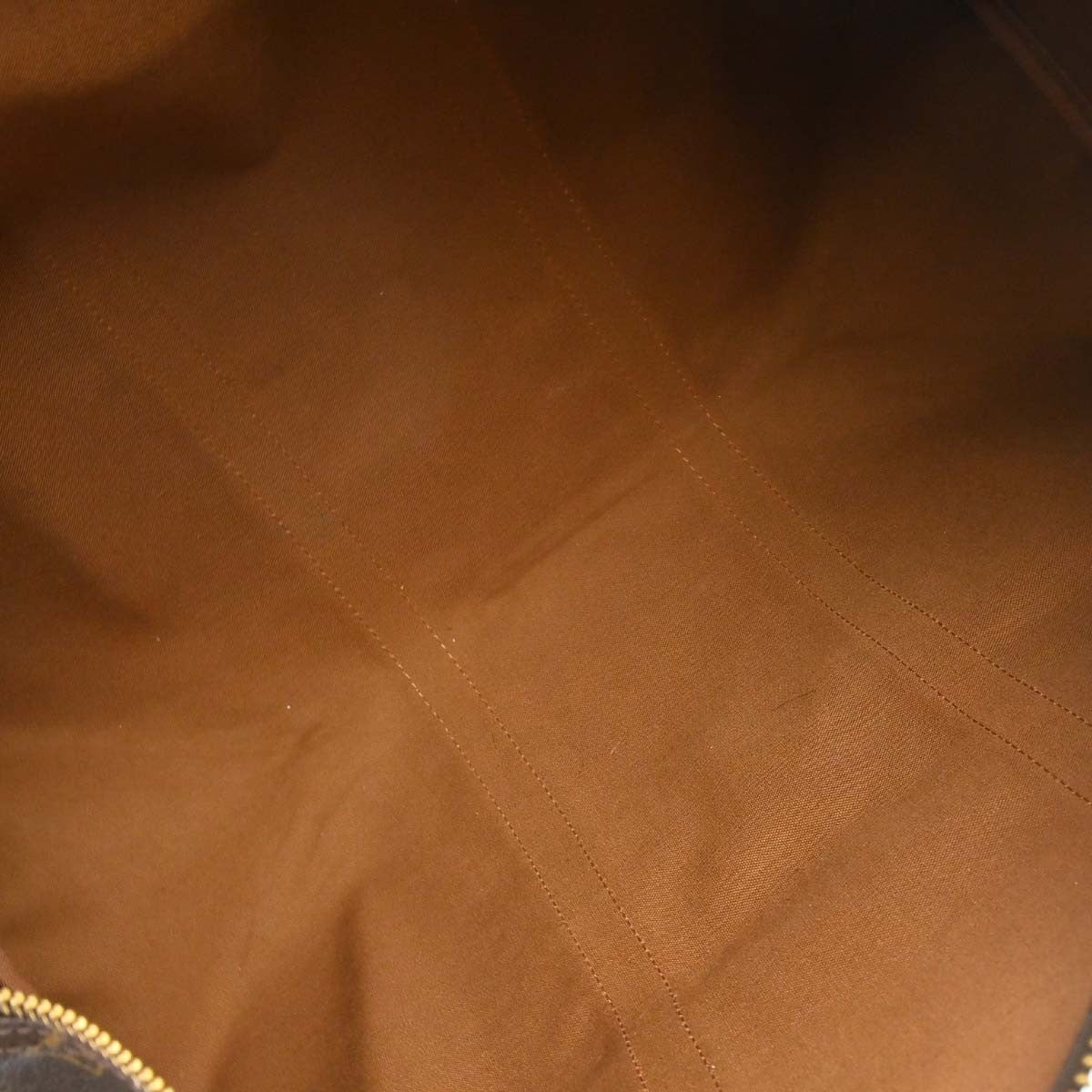 Louis Vuitton Keepall Monogram Canvas, Brown, Canvas, Travel Bag