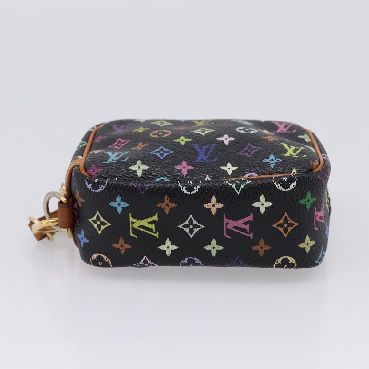 Louis Vuitton Wapity Trousse Monogram Multicolor, Black, Canvas, Clutch