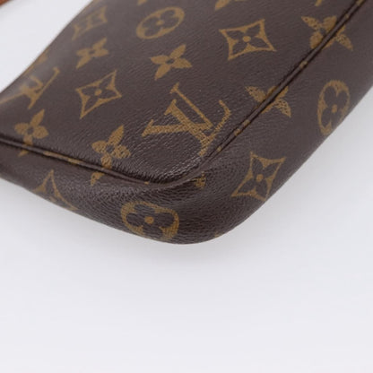 Louis Vuitton Pochette Accessoires NM Monogram Canvas, Brown, Canvas, Clutch