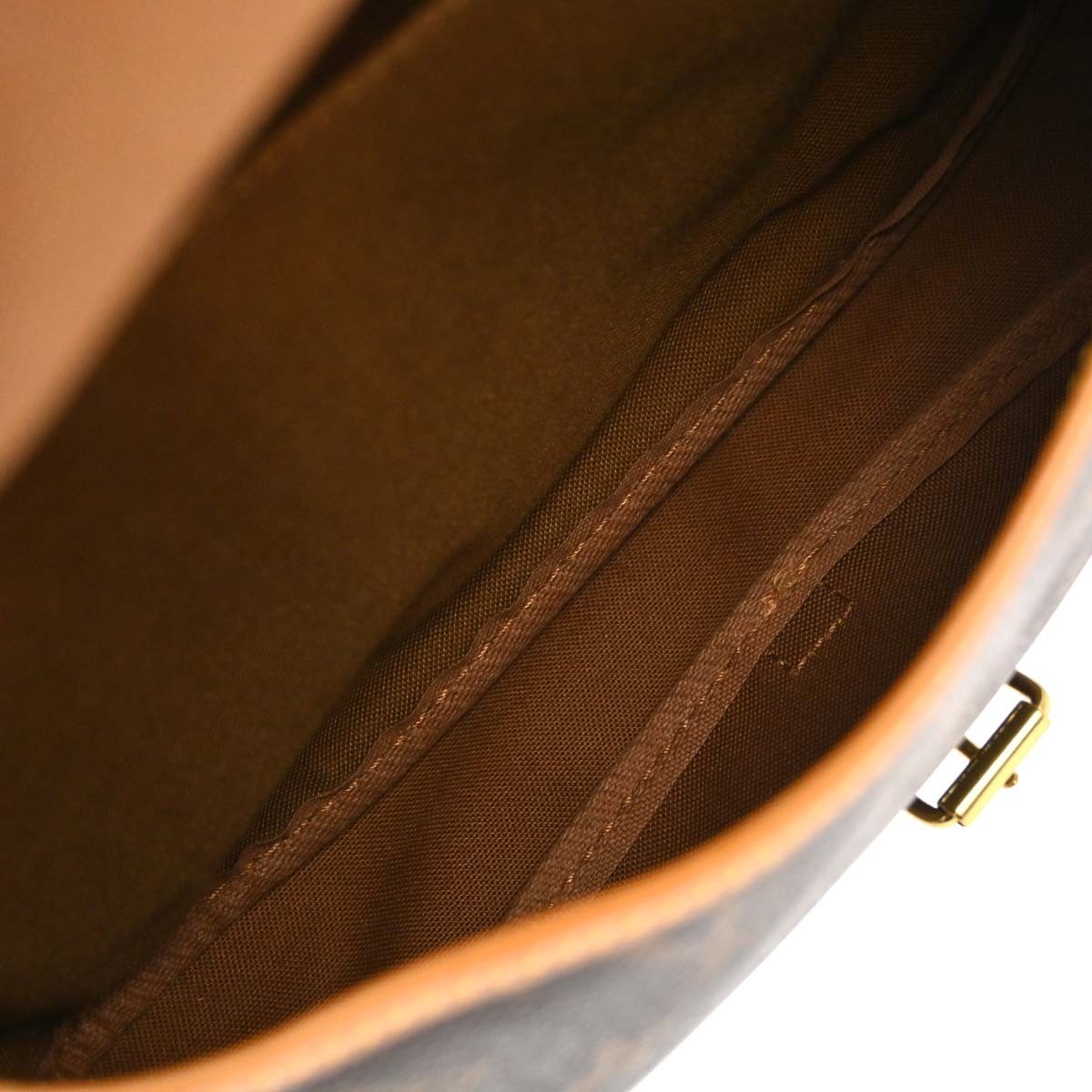 Louis Vuitton Saumur Monogram Canvas, Brown, Canvas, Shoulder Bag
