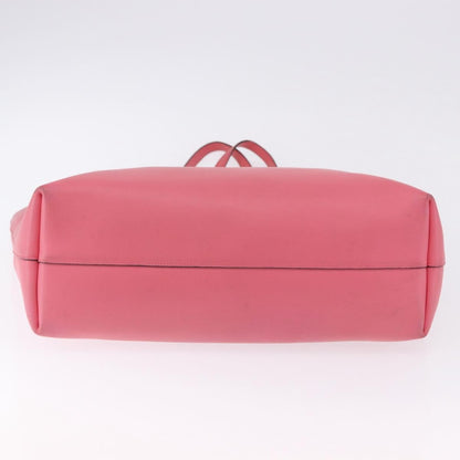 Saint Laurent Shopper Leather, Pink, Leather, Tote Bag