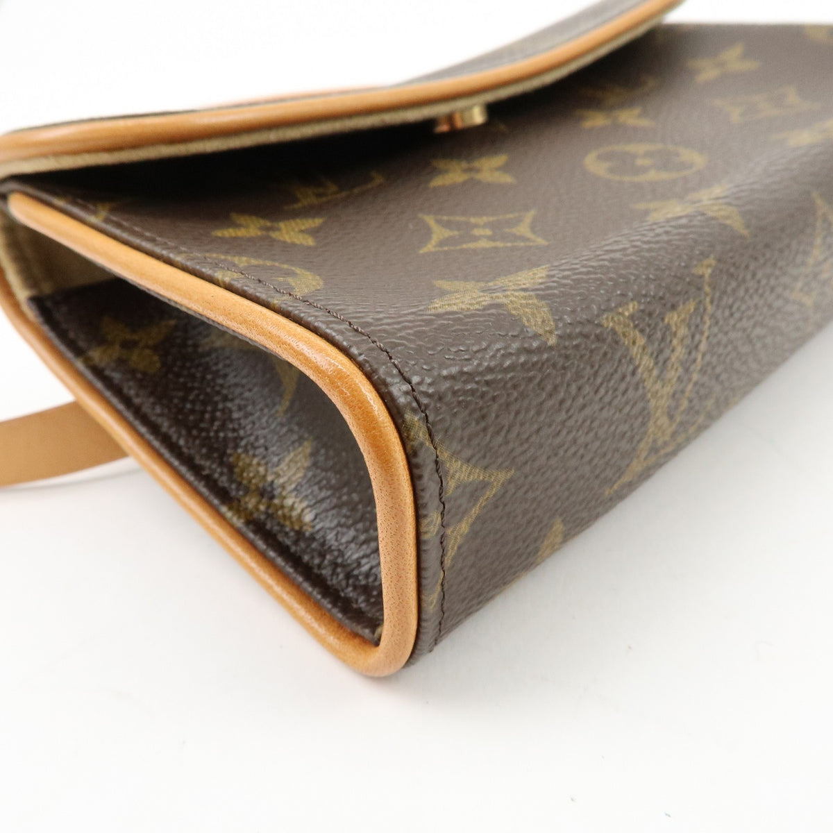 Louis Vuitton Florentine Waist Monogram Canvas, Brown, Canvas, Handbag