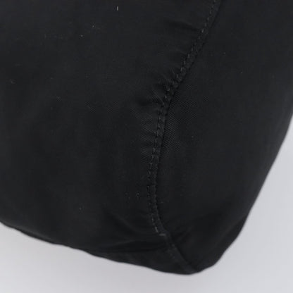 Prada Vela Drawstring Bucket Wristlet Tessuto, Black, Nylon, Clutch