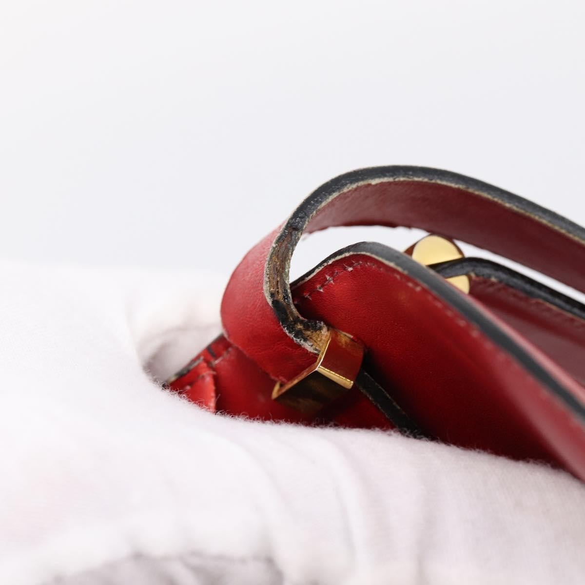 Christian Dior Handbag Leather, Red, Leather, Handbag