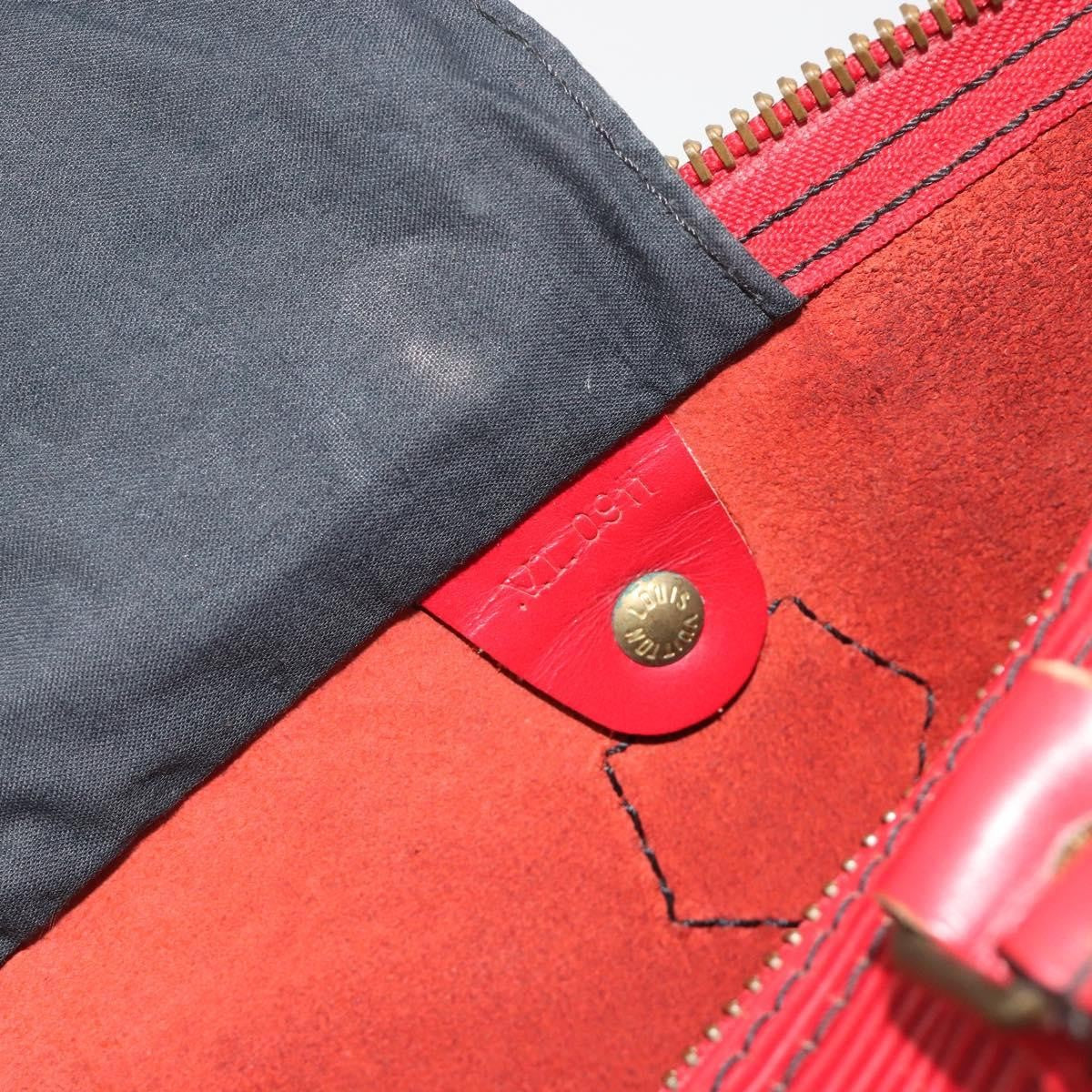 Louis Vuitton Speedy Epi, Red, Leather, Handbag