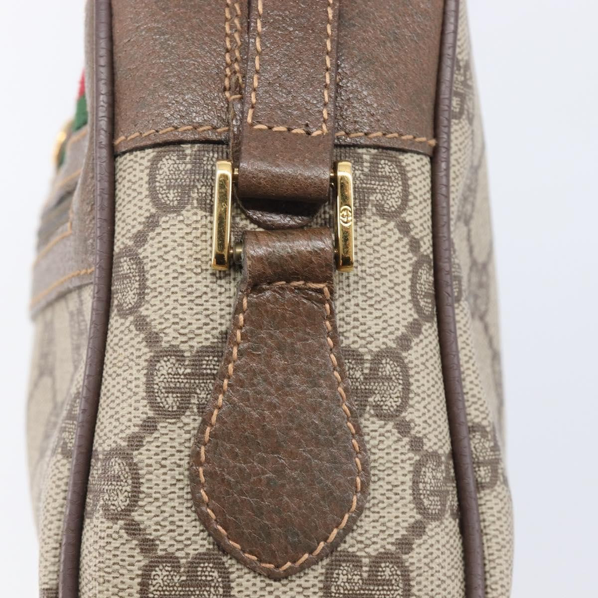 Gucci Ophidia Shoulder Bag NM GG Coated Canvas, Beige, Canvas, Shoulder Bag
