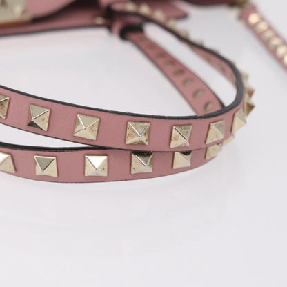 Valentino Garavani Rockstud Soft Leather, Pink, Leather, Tote Bag
