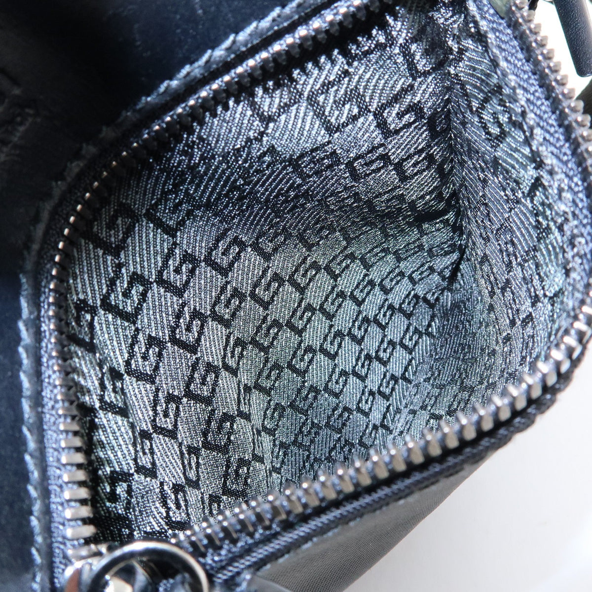 Gucci Shoulder Canvas, Black, Canvas, Shoulder Bag