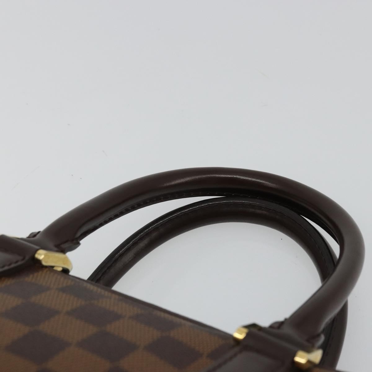 Louis Vuitton Triana Damier, Brown, Canvas, Handbag