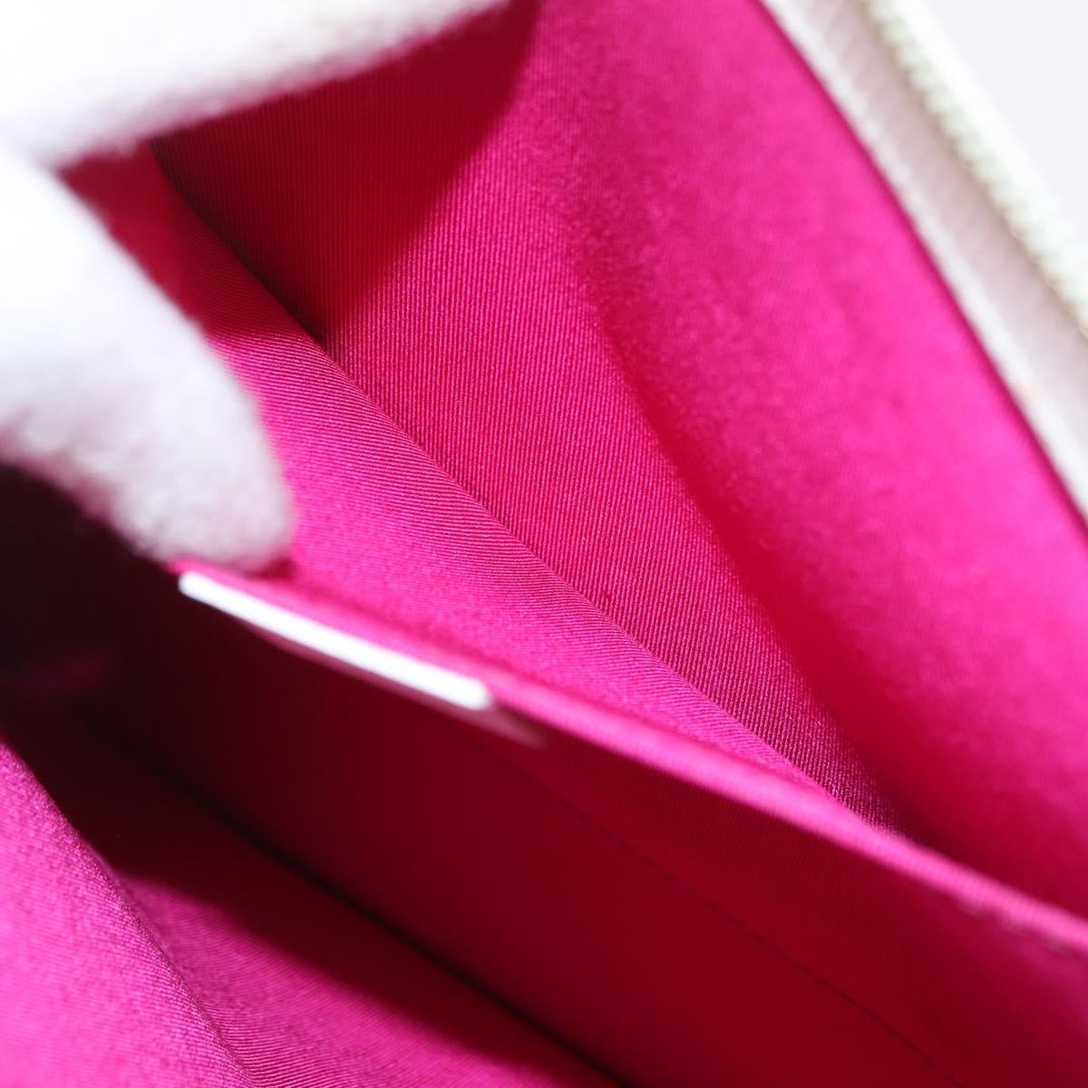 Celine Clutch Leather, White, Leather, Clutch