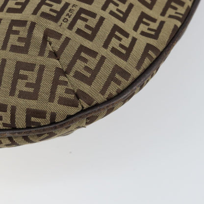 Fendi Mamma Baguette Zucca canvas, BROWN, CANVAS, Handbag