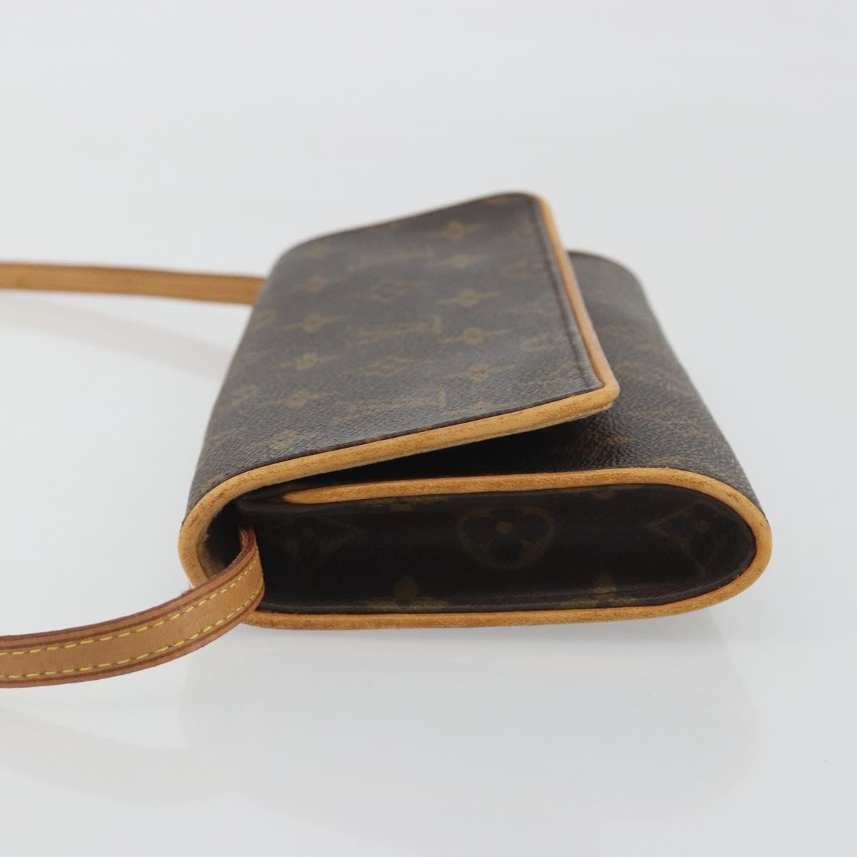 Louis Vuitton Twin Monogram Canvas, Brown, Canvas, Clutch