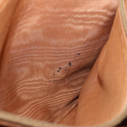 Celine Vintage Macadam Canvas, Brown, Canvas, Handbag