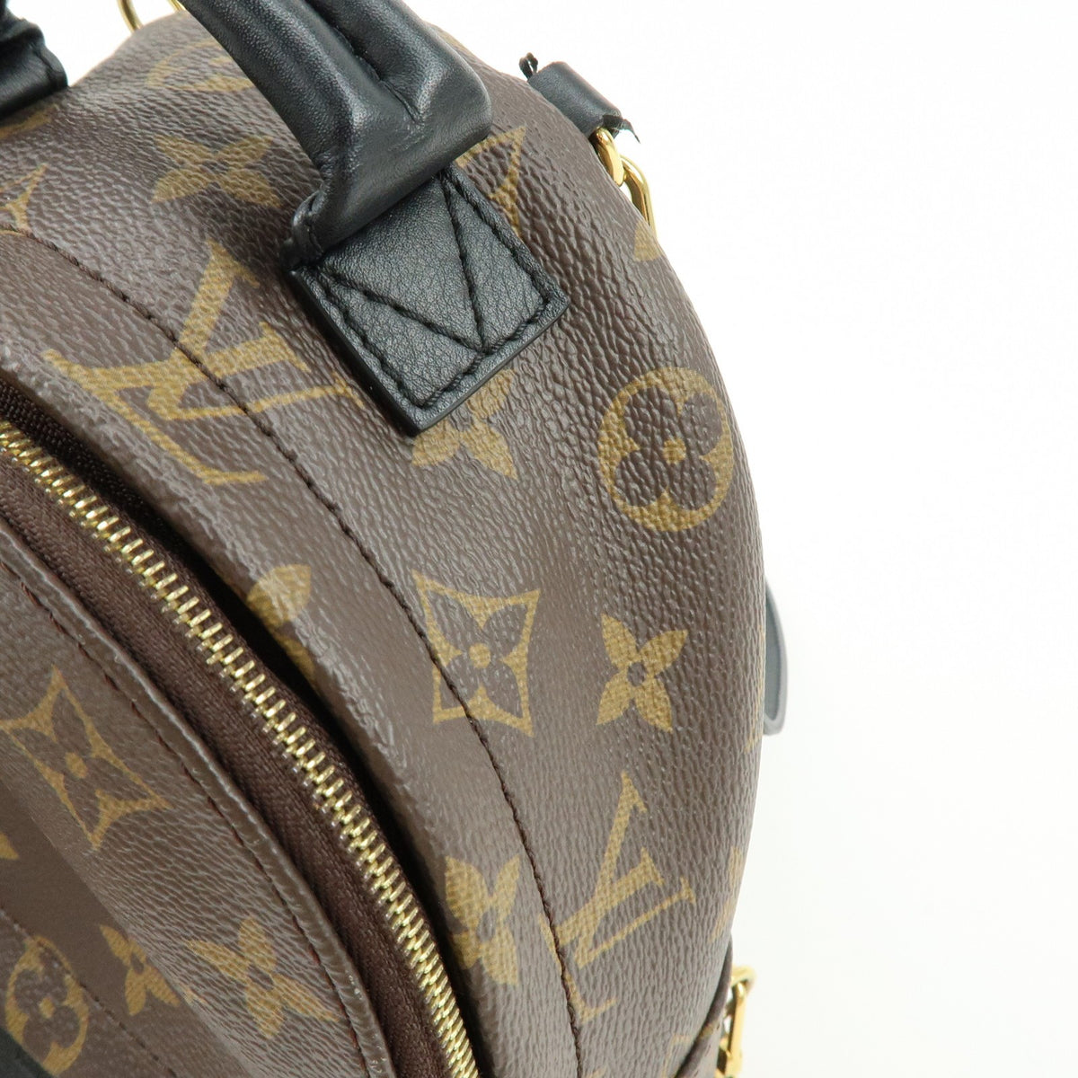 Louis Vuitton Palm Springs Monogram Canvas, Brown, Canvas, Backpack